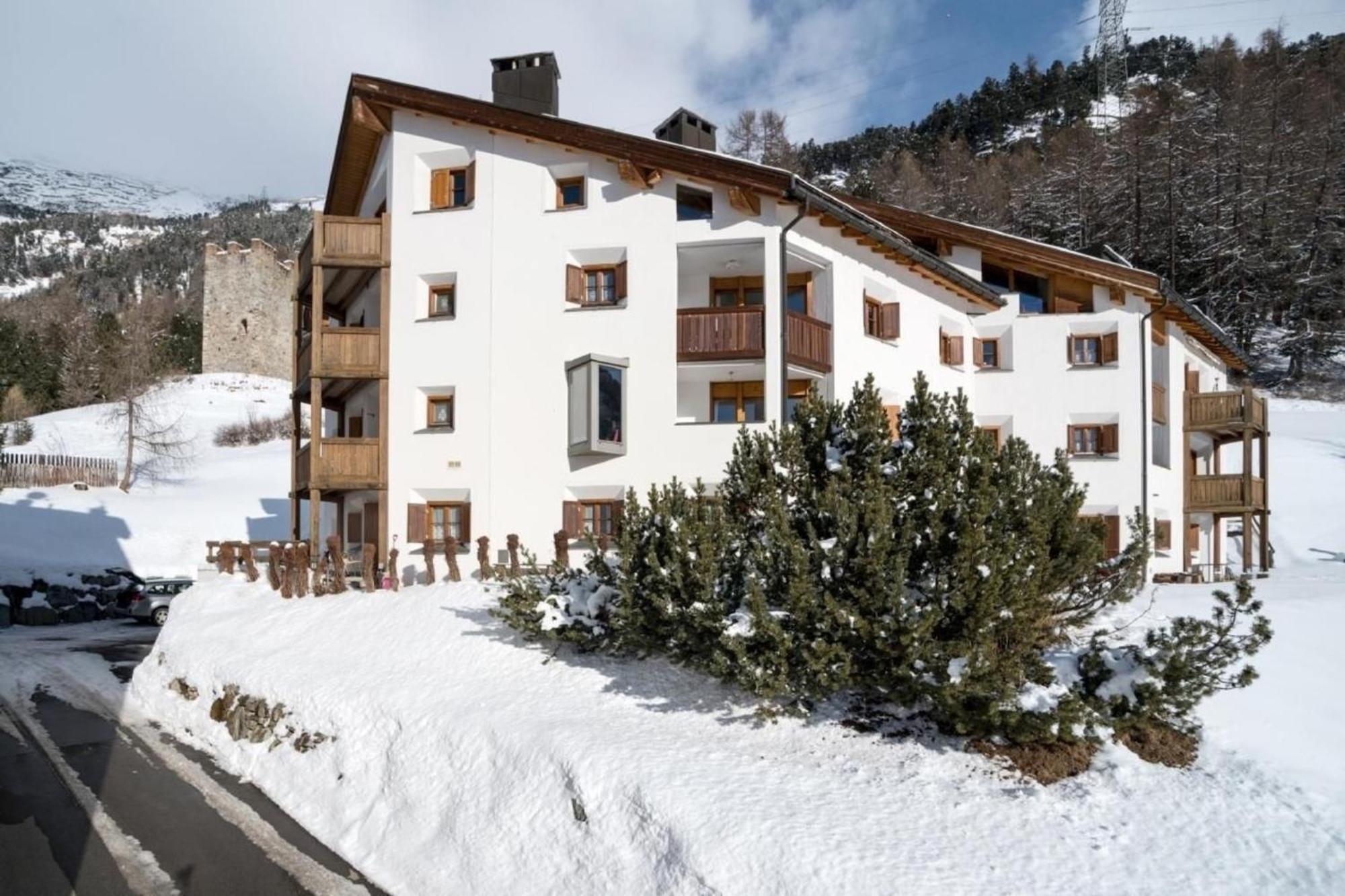 Chesa Aquileja Trueb Neu "Bergbahnen All Inklusiv" Im Sommer Pontresina Exterior foto